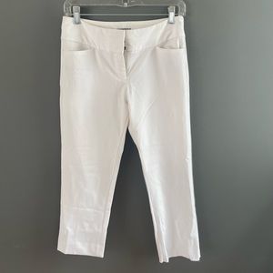 EXPRESS✨White Crop Dress Pants